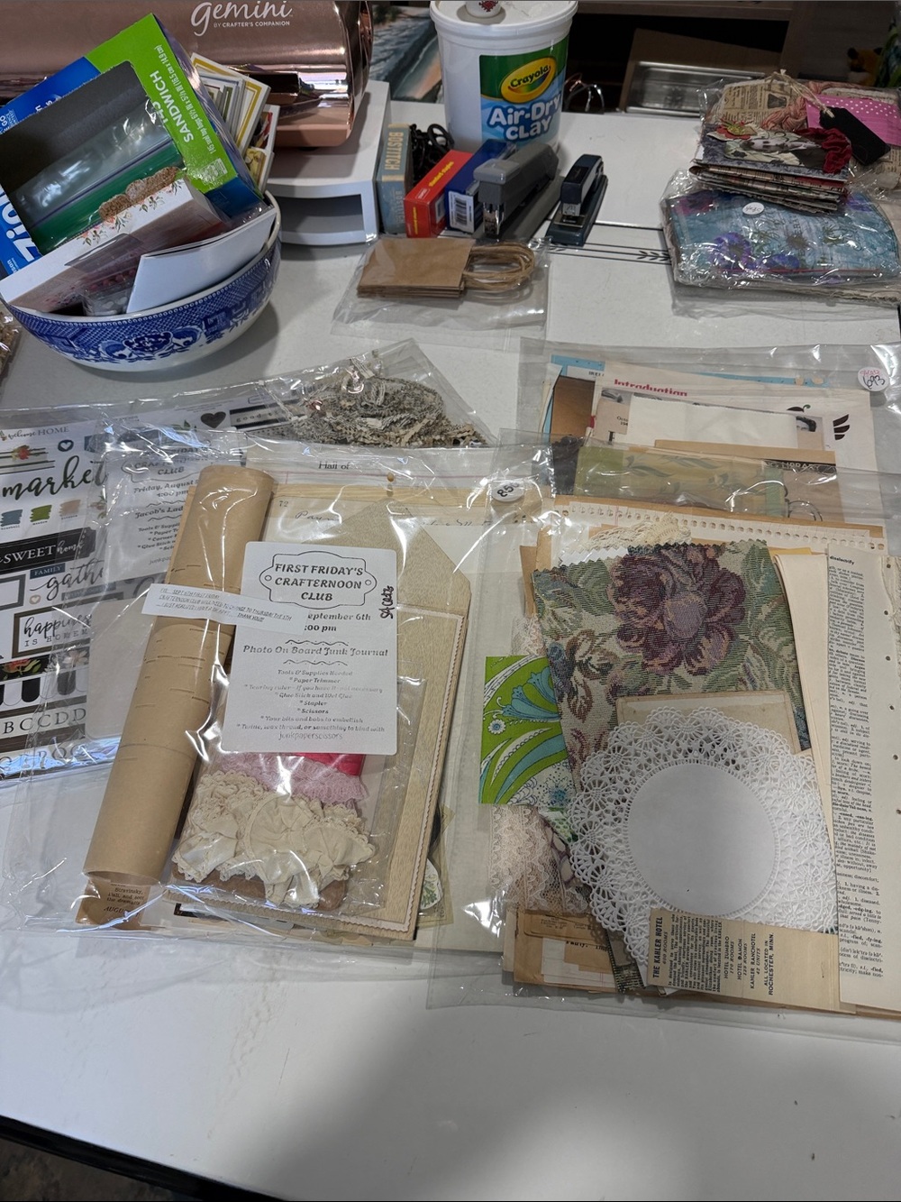 Lot of Junk Journal Kits